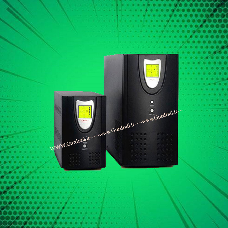 یو پی اس Line interactive سری KI 2000L دارای باتری خارجی