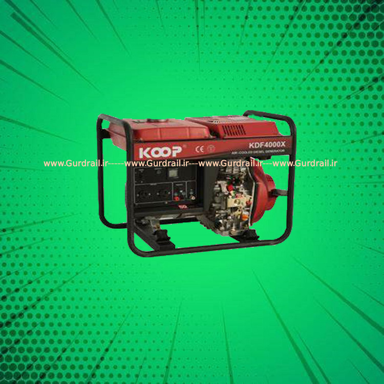 موتوربرق گازوئیلی کوپ KDF-4000XE تک فاز ۲.۵ کاوا