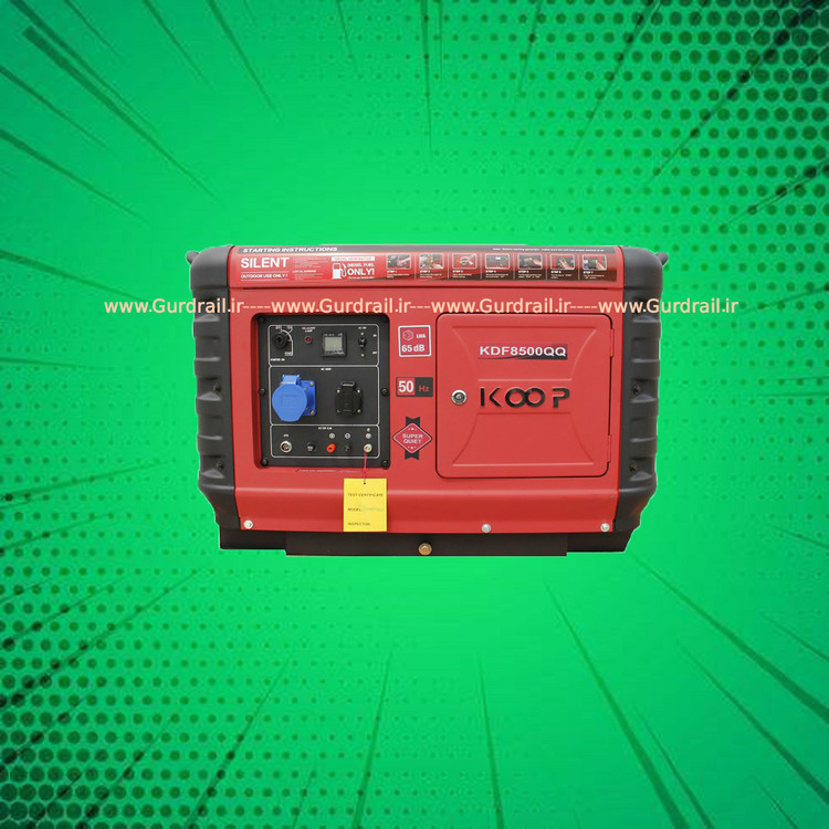 دیزل ژنراتور کوپ مدل KDF 8500QQ