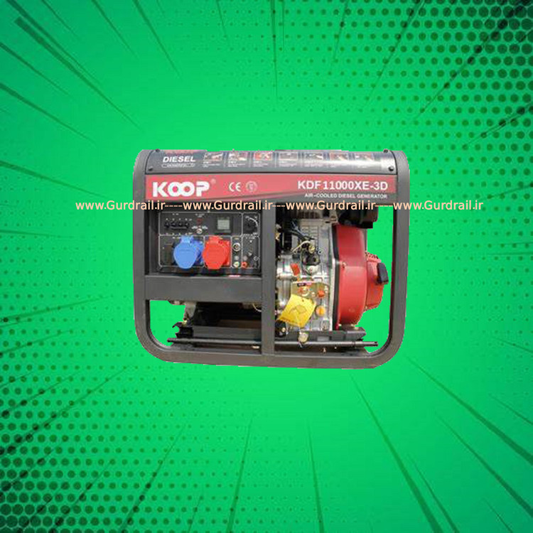 دیزل ژنراتور کوپ مدل KDF 11000XE-3D