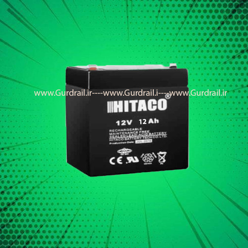 باتری 12 ولت 12 آمپر هیتاکو مدل 12V12A