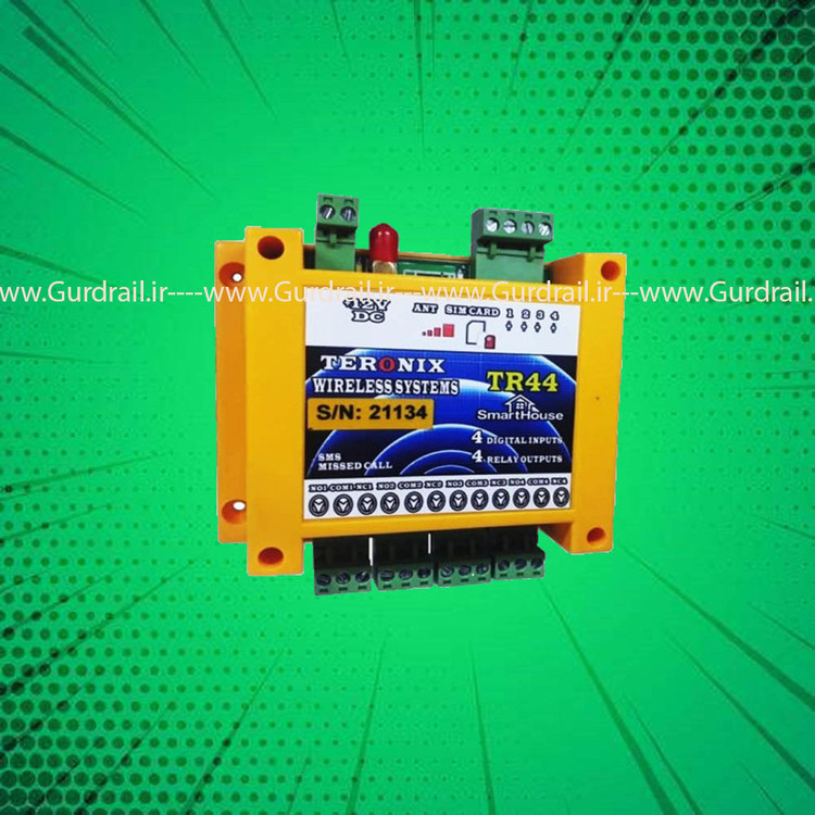 ترموستات هوشمند سیم کارتی 4 رله + LCD