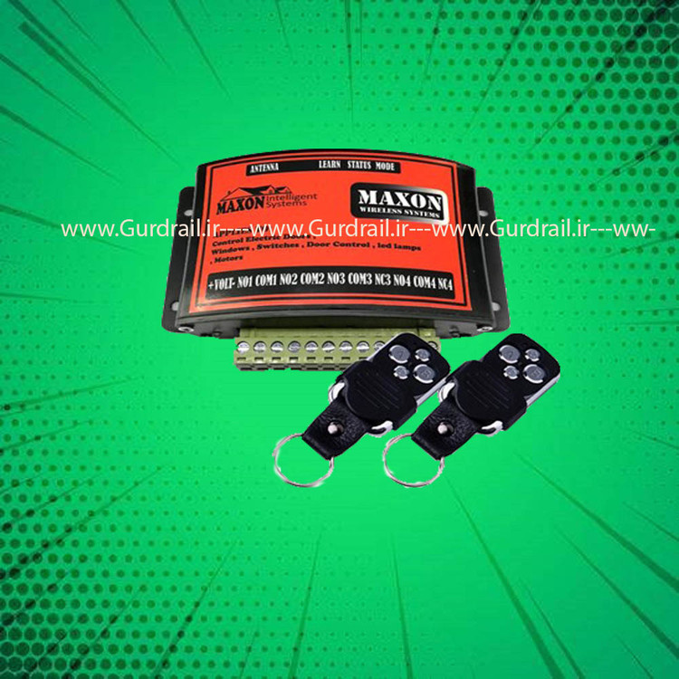 ریموت کنترل و گیرنده 4 کانال مدل PX4