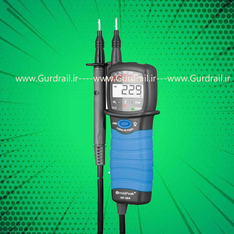 تستر ولتاژ پیشرفته HoldPeak-38A
