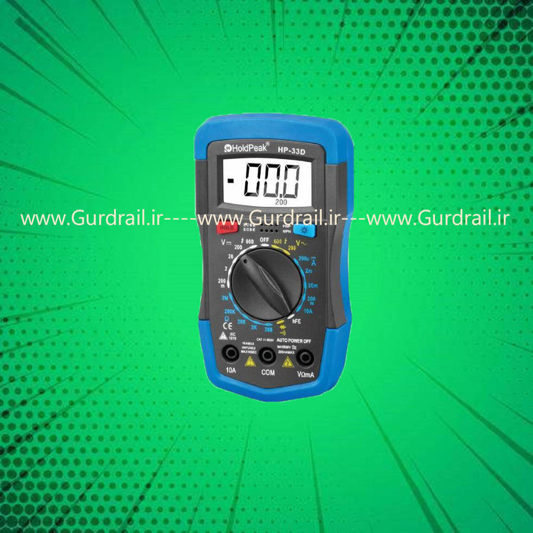 مولتی متر Holdpeak مدل 33D