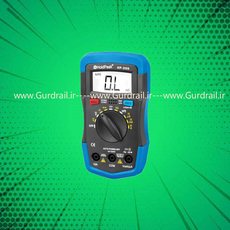 مولتی متر کامپکت HoldPeak-36K