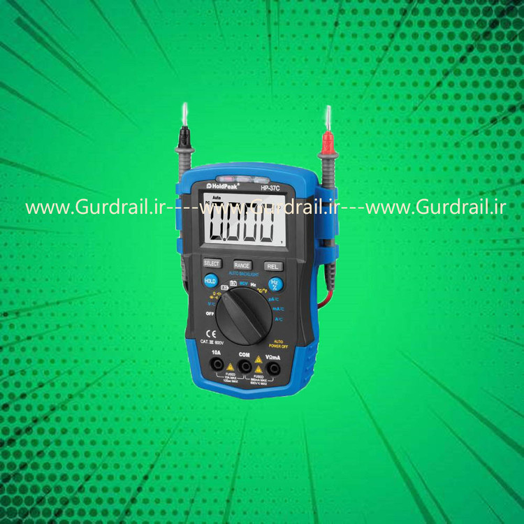 مولتی متر کامپکت پیشرفته Holdpeak مدل37C