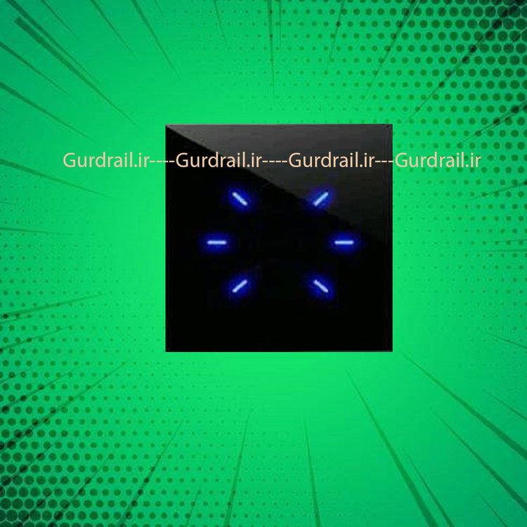 کلید هوشمند لمسی 6 پل new