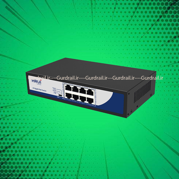 سوییچ 4 پورت hrui مدل HR900-AF-41N