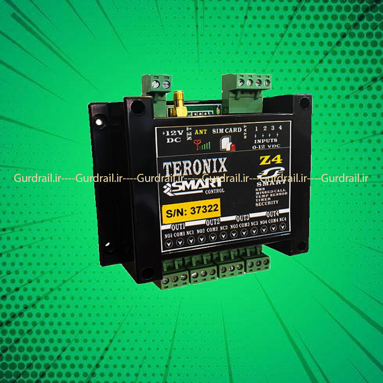دستگاه کنترل کننده سیم کارتی 4 خروجی