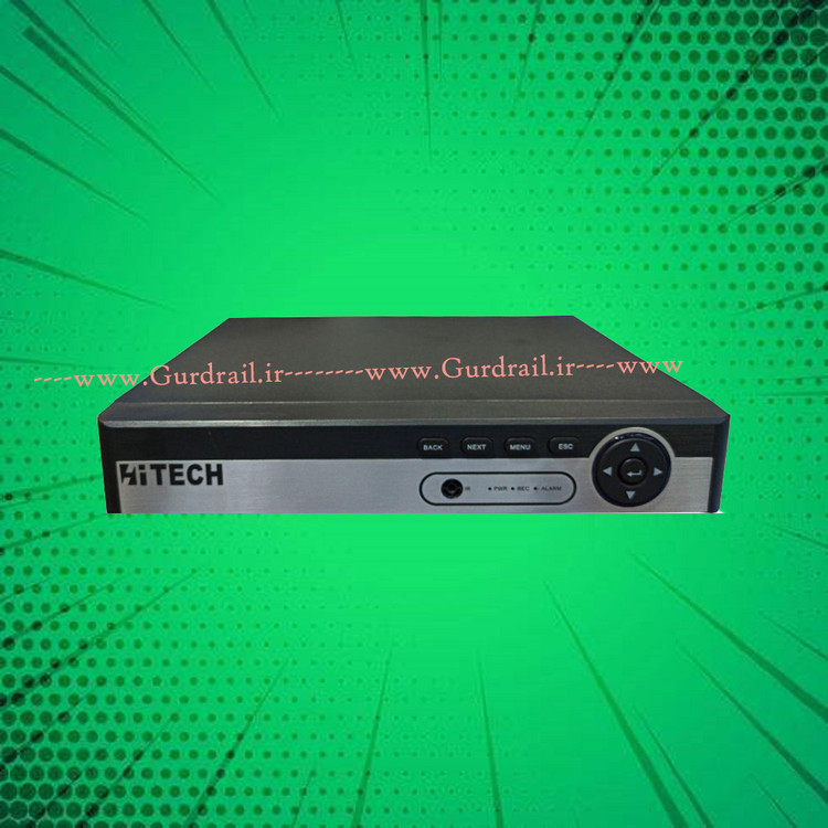 ضبط کننده ویدیویی ۸ کانال آنالوگ هایتک مدل HT-5508-1HDD