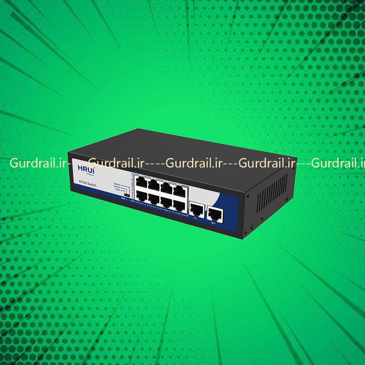 سوئیچ PoE گیگ اچ ار یو ای HRUI HR901-AFG-82N