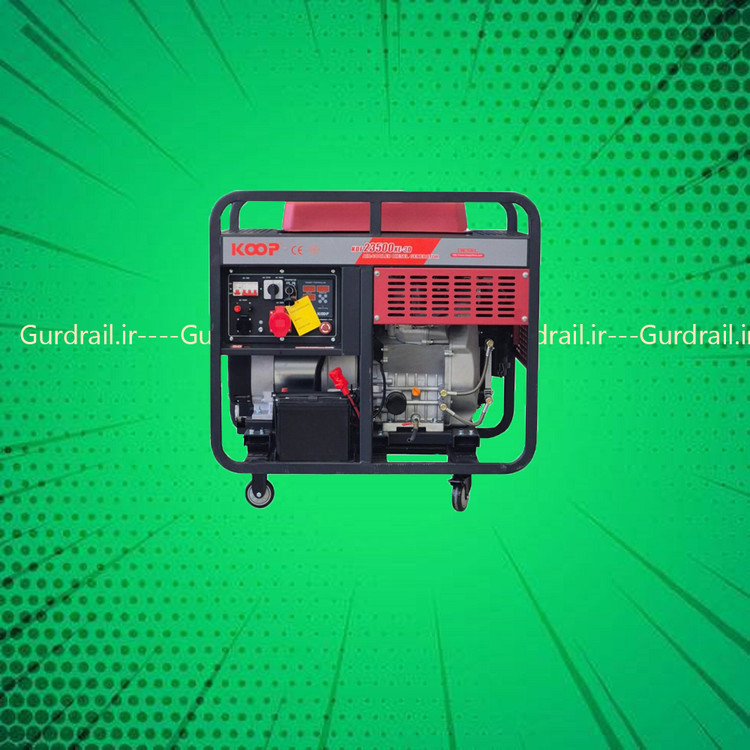 موتور برق دیزلی کوپ 16 کیلووات KDF23500 XE-3D