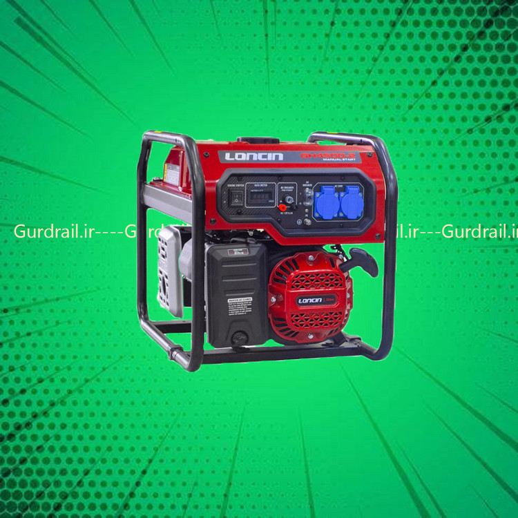 موتور برق بنزینی لانسین GH4500-2 توان 4 کیلووات تک فاز